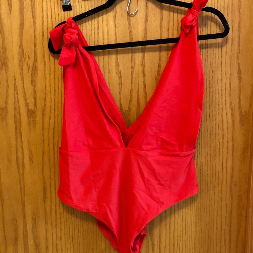 Aerie One Piece Swimsuit Deep V